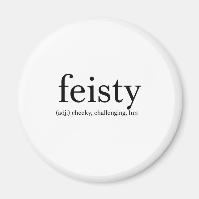 Imã Feisty (Frente)