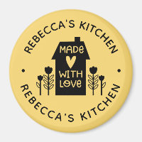 Feita Com A Cozinha Amarelo Com Amor