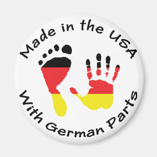 Imã Feito com peças de alemão