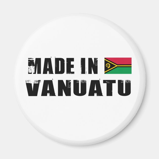 Imã Feito em Vanuatu (Frente)