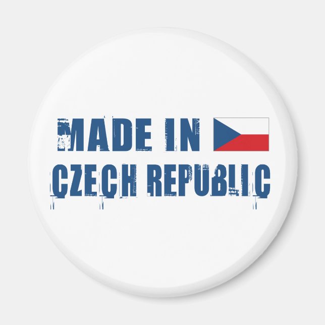 Imã Feito na República Checa (Frente)