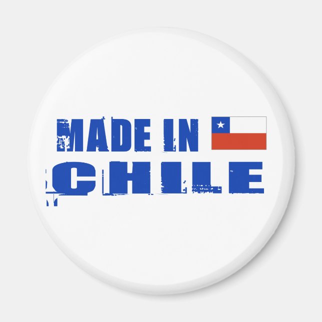 Imã Feito no Chile (Frente)