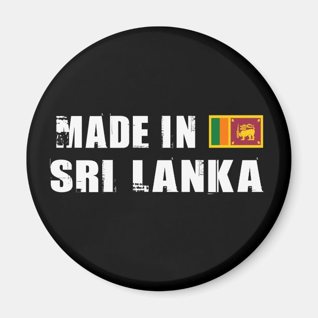 Imã Feito no Sri Lanka (Frente)