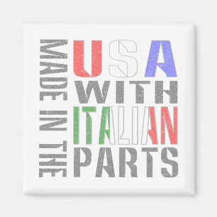 Imã Feito nos EUA com peças italianas