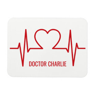 Ímã feito sob encomenda do nome & da ocupação 