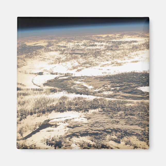 Imã Feixes De Sol Ao Largo Do Oceano Atlântico (Frente)