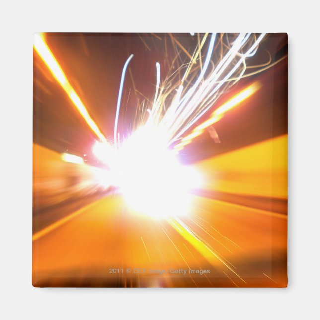 Imã feixes e efeitos de abstrato (Frente)