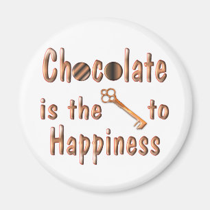 Imã Felicidade do chocolate
