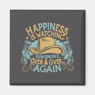 Imã Felicidade é assistir Gunsmoke Chapéu de Cowboy En