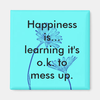 Imã Felicidade É... íman de geladeira