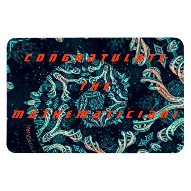 Ímã Felicito O Matemático! (Horizontal)