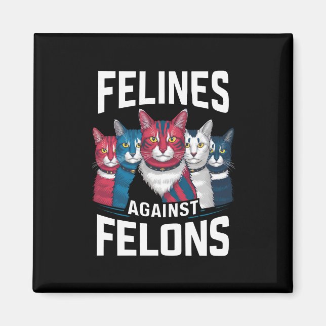 Imã Felinos Contra Criminosos (Frente)