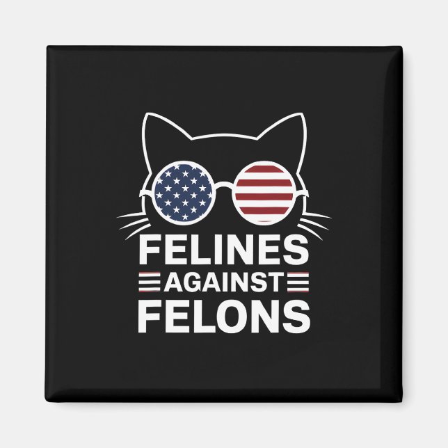 Imã Felinos Contra Felons (Frente)