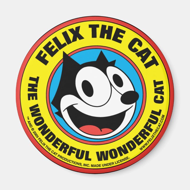 Imã Felix Round Magnet (Frente)