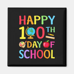 Imã Feliz 100º Dia De Escola 100 Dias De Escola Ensine