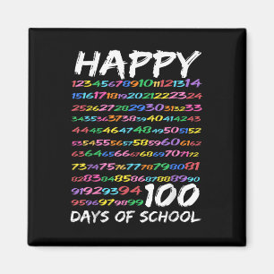 Imã Feliz 100º Dia De Professores Crianças De 100 Dias