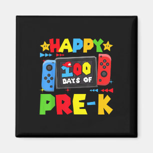 Imã Feliz 100 Dias De Jogo Pré-K 100º Dia Da Escola Bo