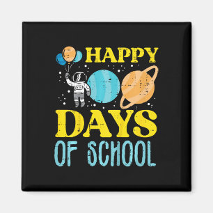 Imã Feliz 100 Dias de Planetas Astronautas Escolares 1