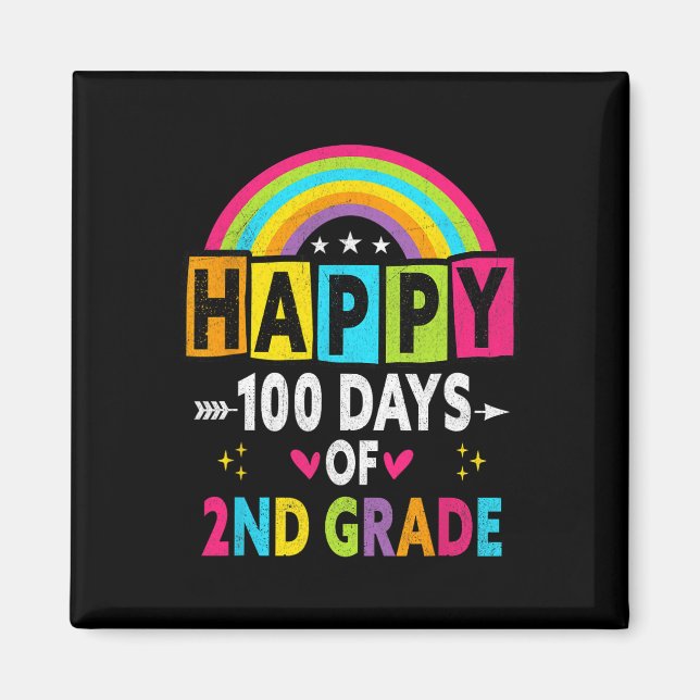 Imã Feliz 100 Dias De Professores Do segundo (Frente)