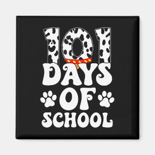 Imã Feliz 101 Dias de Ensino Cachorro Gelado Mais De 1