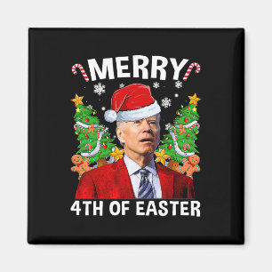 Imã Feliz 4º Da Páscoa Engraçada Biden Feia De Natal