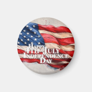 Imã Feliz 4 de Julho - Dia da Independência