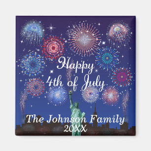 Imã Feliz 4 de julho em Nova Iorque