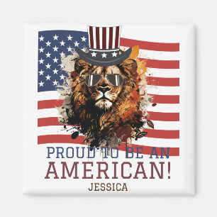 Imã Feliz 4 de julho Festa do Dia da Independência