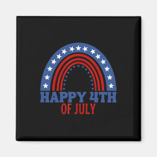 Imã Feliz 4 de Julho Piada Bandeira dos EUA para Indep