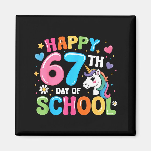 Imã Feliz 67º Dia De Escola Professores Alunos 67 Meme (Frente)