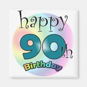 Imã Feliz 90 Birthday