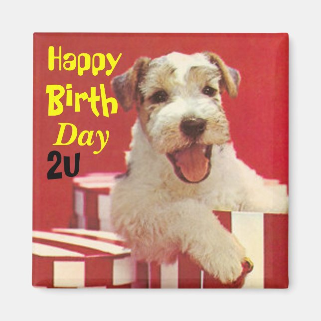 Imã Feliz aniversário (Frente)