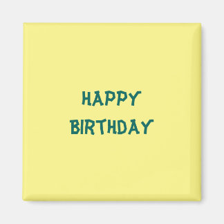 Imã Feliz aniversário