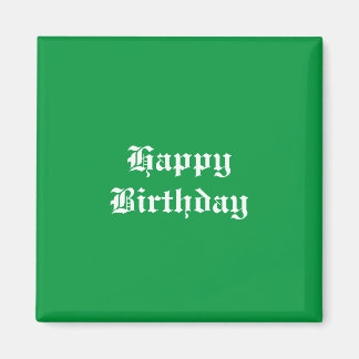 Imã Feliz aniversário