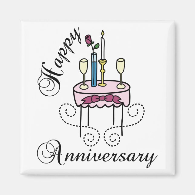 Imã Feliz aniversário (Frente)