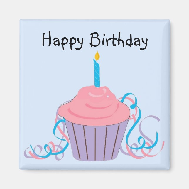 Imã Feliz aniversário (Frente)