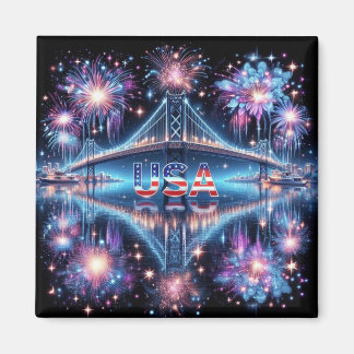 Imã Feliz aniversário América