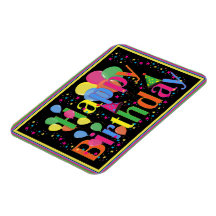 Feliz Aniversário Celebração Colorida