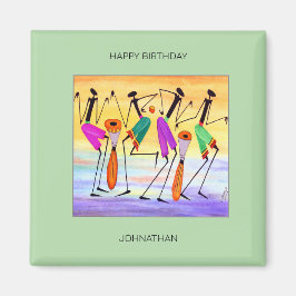 Imã Feliz Aniversário, Expressando Alegria e Felicidad