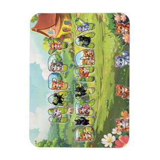 Ímã Feliz Aniversário Gato Magneta para Gatos