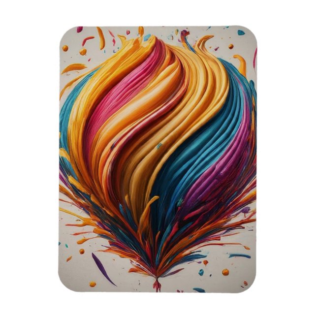 Ímã Feliz Aniversário Joy Foto Flexível (Vertical)