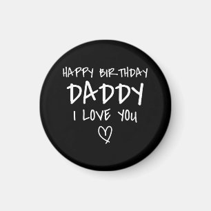 Imã Feliz Aniversário Papai Eu Te Amo Pai Aniversário