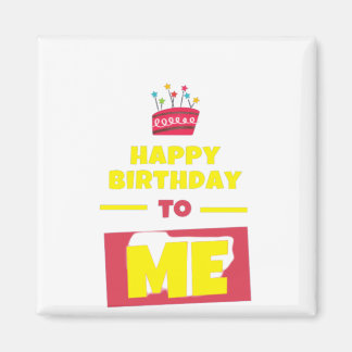 Imã Feliz aniversário para mim