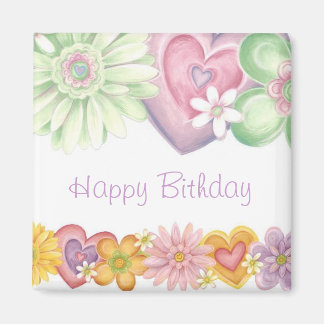 Imã Feliz aniversário para sempre