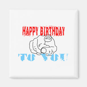 Imã Feliz Aniversário Para Você