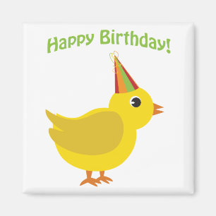 Imã Feliz aniversario! pintinho