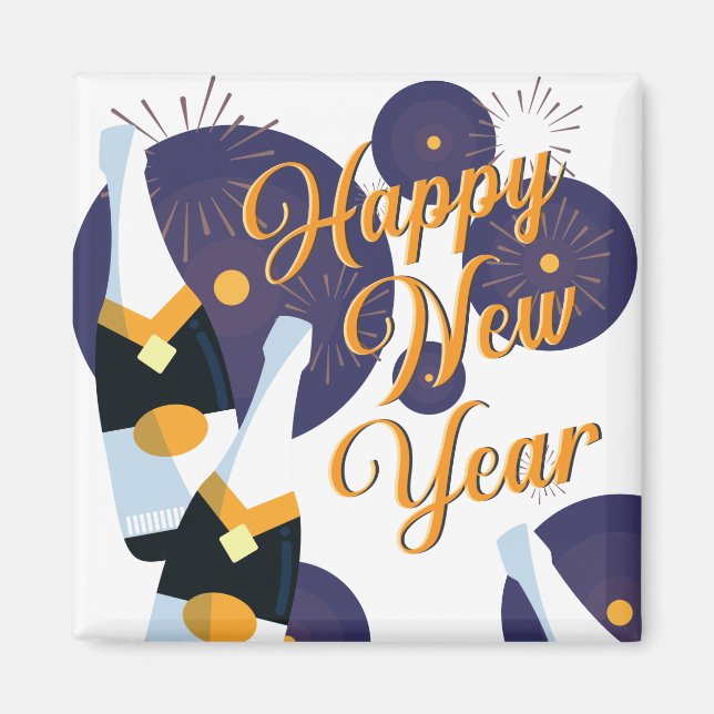 Imã Feliz ano novo (Frente)