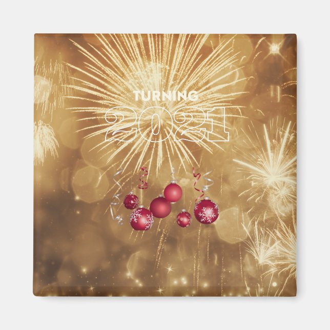 Imã Feliz ano novo (Frente)