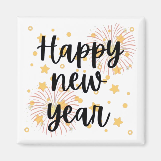 Imã Feliz ano novo (Frente)