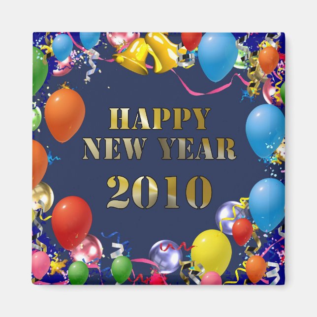 Imã Feliz ano novo 2010 (Frente)